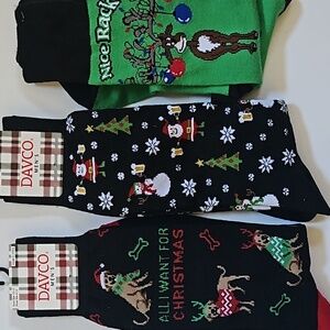 4 pack Holliday socks